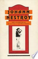 Johann Nestroy (1801-1862)