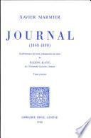 Journal, 1848-1890