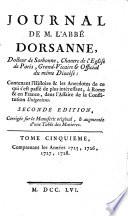 Journal ... contenant l'histoire & les anecdotes de ce qui s'est passé ... à Rome & en France, dans l'affaire de la constitution Unigenitus