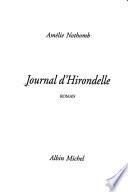 Journal d'hirondelle