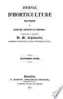Journal d'horticulture pratique ou Guide des amateurs et jardiniers