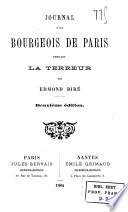 Journal d'un bourgeois de Paris pendant la Terreur