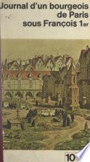 Journal d'un bourgeois de Paris sous François Ier