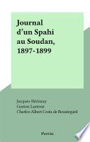 Journal d'un Spahi au Soudan, 1897-1899