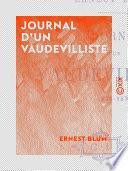 Journal d'un vaudevilliste