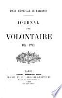Journal d'un volontaire de 1791