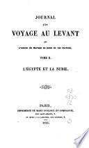 Journal d'un voyage au Levant: La Grèce