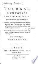 Journal d'un voyage fait dans l'intérieur de l'Amérique septentrionale