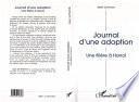 JOURNAL D'UNE ADOPTION