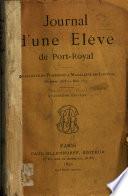 Journal d'une élève de Port-Royal