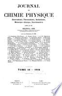 Journal de chimie physique