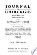 Journal de chirurgie