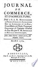Journal de commerce et d'agriculture
