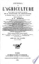 Journal de l'agriculture de la ferme et des maisons de campagnes