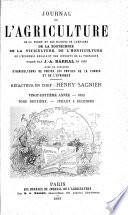Journal de l'agriculture de la ferme et des maisons de campagnes