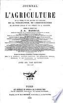 Journal de l'agriculture de la ferme et des maisons de campagnes