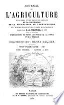 Journal de l'agriculture de la ferme et des maisons de campagnes