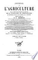 Journal de l'agriculture de la ferme et des maisons de campagnes