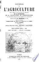 Journal de l'agriculture de la ferme et des maisons de campagnes