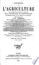 Journal de l'agriculture de la ferme et des maisons de campagnes