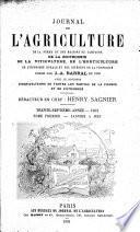 Journal de l'agriculture de la ferme et des maisons de campagnes