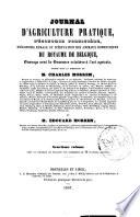 Journal de l'agriculture pratique, d'économie forestière, d'économie rurale, et d'éducation des animaux domestiques du Royaume de Belgique