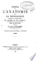 Journal de l'anatomie et de la physiologie normales et pathologiques de l'homme et des animaux