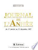 Journal de l'année