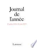 Journal de l'année