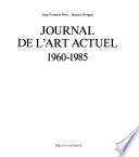 Journal de l'art actuel, 1960-1985