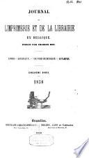 Journal de l'imprimerie et de la librairie en Belgique