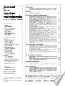 Journal de la marine marchande et de la navigation aérienne