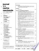 Journal de la marine marchande et de la navigation aérienne