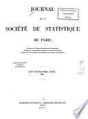 Journal de la Société de statistique de Paris