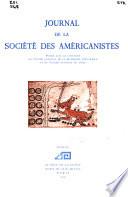 Journal de la Société des américanistes