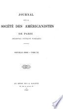 Journal de la Société des américanistes