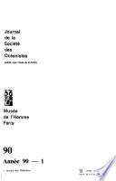 Journal de la Société des océanistes