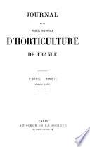 Journal de la Société nationale d'horticulture de France