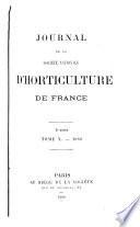 Journal de la Société nationale d'horticulture de France