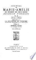 Journal de Marie-Amélie de Bourbon des Deux-Siciles, du chesse d'Orléans