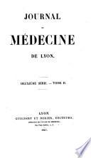 Journal de médecine de Lyon (1841)