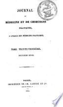 Journal de médecine et de chirurgie pratique