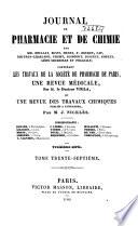 Journal de pharmacie et de chimie