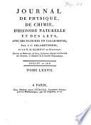 Journal de physique, de chimie, d'histoire naturelle et des arts