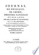 Journal de physique, de chimie, d'histoire naturelle