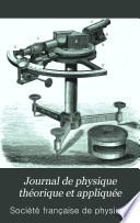 Journal de physique théorique et appliquée