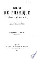 Journal de physique theorique et appliquee