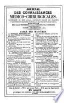 Journal des connaissances médico-chirurgicales