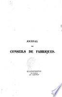 Journal des Conseils de fabriques