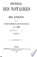 Journal des notaires et des avocats